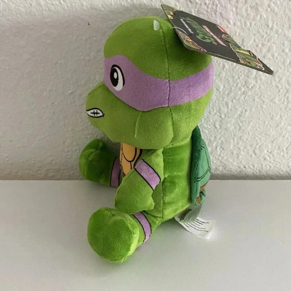 Dog Toy Donatello Teenage Mutant Ninja Turtles Plush Squeaky TMNT Fetch for Pets - Picture 2 of 7